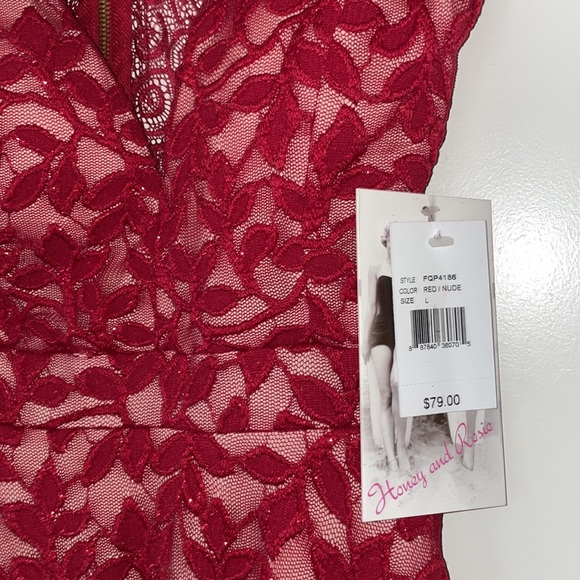 Red party dress by Honey and Rosie NWT - Picture 2 of 4